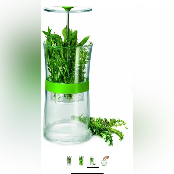 CUISIPRO Herb Keeper, Large, Clear - Picture 1 of 5
